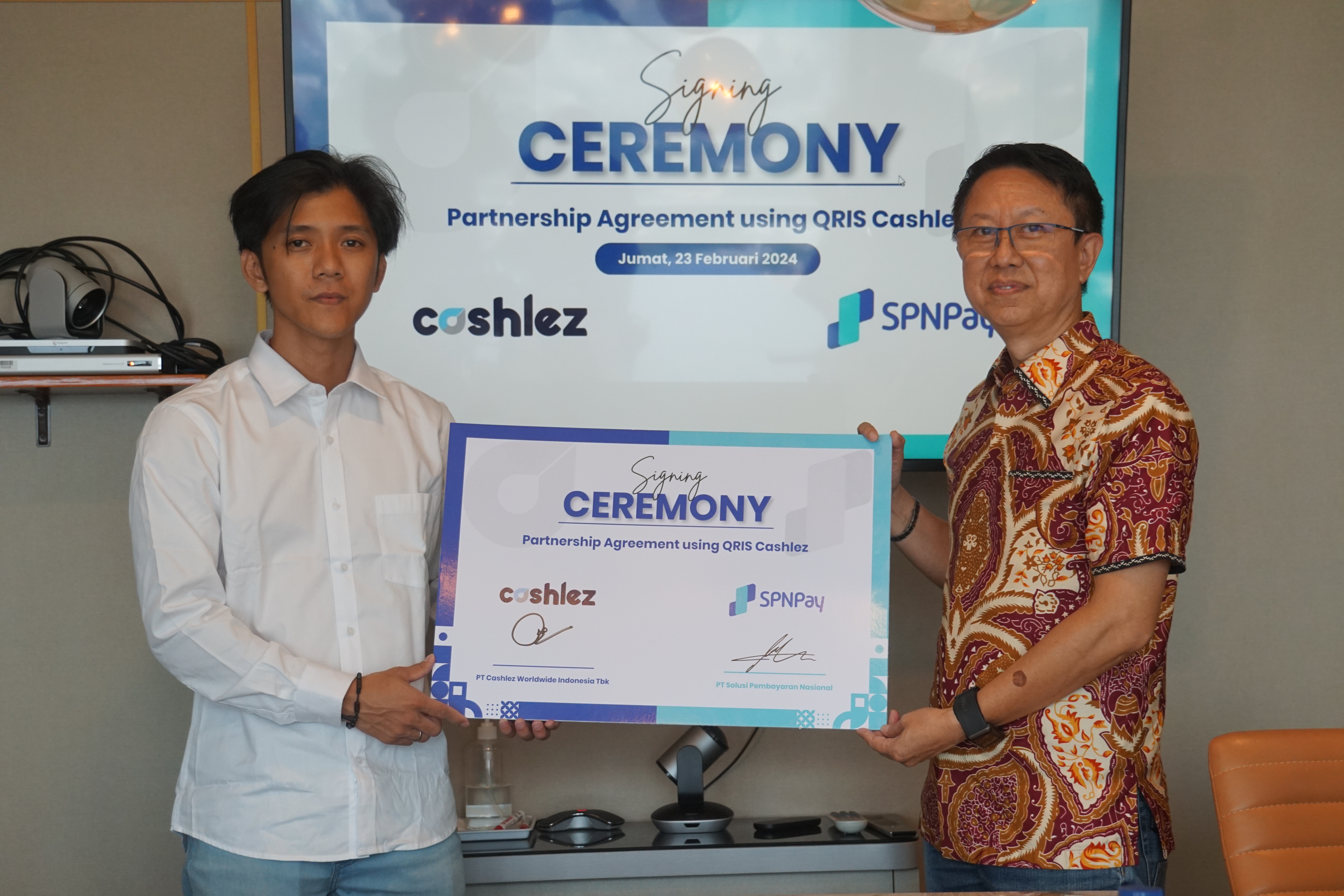 Cashlez Manageng SPNPay, Expand QRIS Service Network